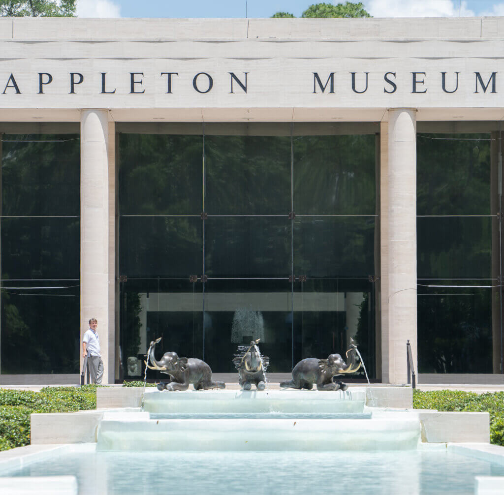 John D. Elliott at The Appleton Museum.